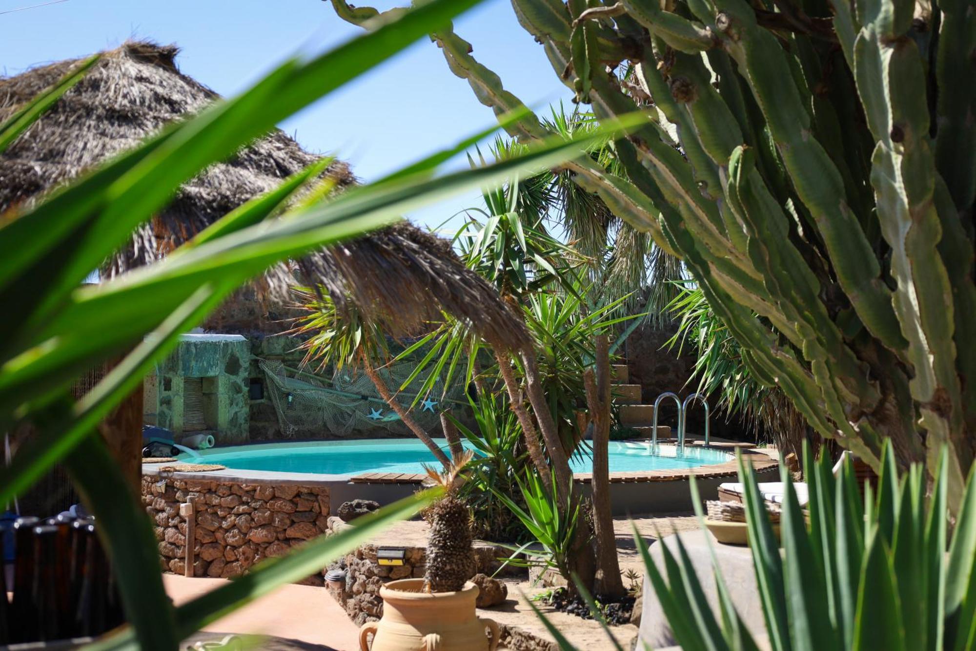 Cactus B&B Le Casette Di Marilena パンテレリア エクステリア 写真